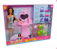 Muñeca Defa 8418 Peinador Accesorio P24
