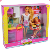 Muñeca Defa 8442 Cocina/Comedor P6