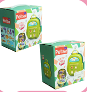 Set Veterinario 2501-6 Morral 2En1 P48
