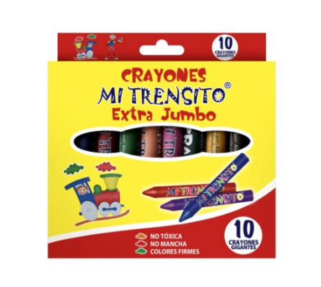 CREYON TRENSITO JUMBO X 10