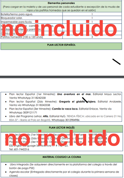 Kinder 4 La colina 2025