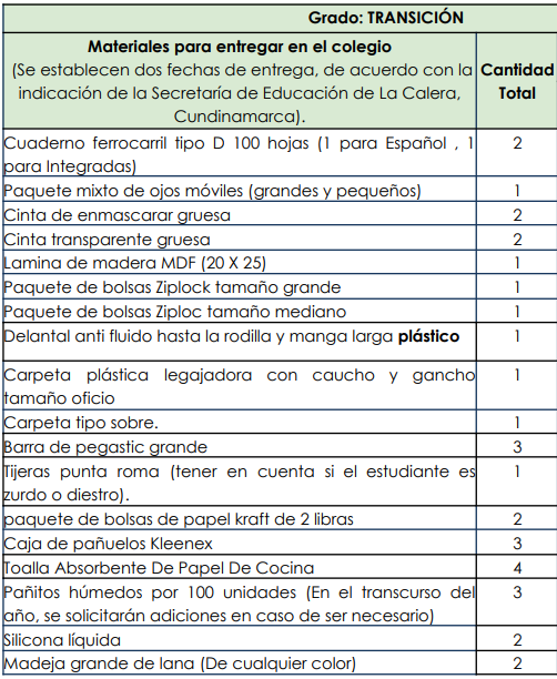 Transicion La colina 2025
