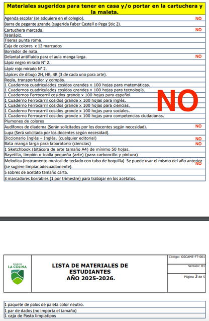 Segundo La colina CASA 2025