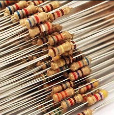 Resistencias 1/4 W x 20 unidades