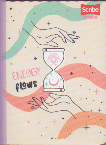 Cuaderno cosido ferrocarril niña x 100 hojas Energy flows