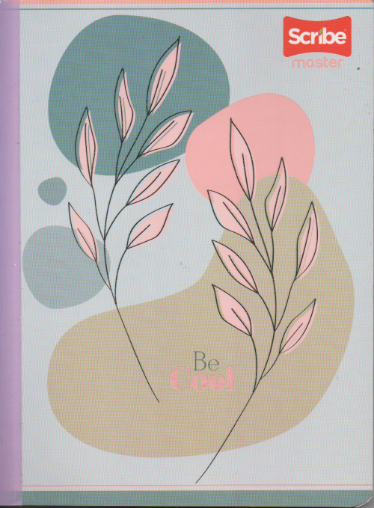 Cuaderno cosido ferrocarril niña x 100 hojas Be cool