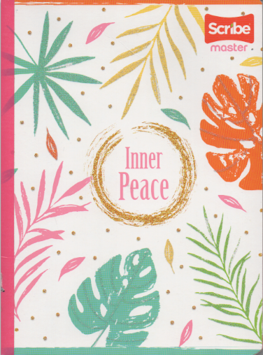 Cuaderno cosido ferrocarril niña x 100 hojas Inner peace