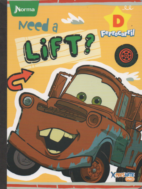 Cuaderno Ferrocarril tipo D 100 hojas Need a lift?