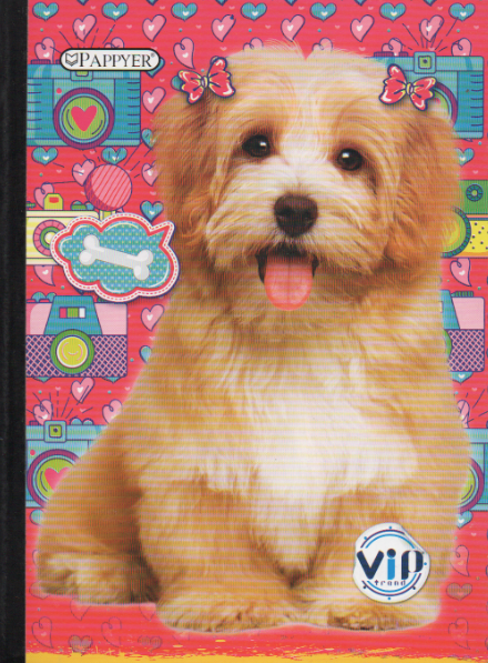 Cuaderno niño rayado 50 hojas Cachorro