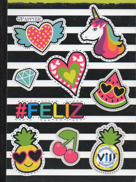 Cuaderno niño rayado 50 hojas #Feliz