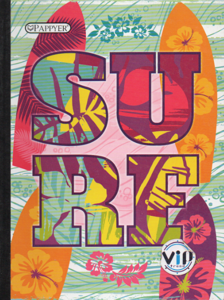 Cuaderno niño rayado 50 hojas Surf