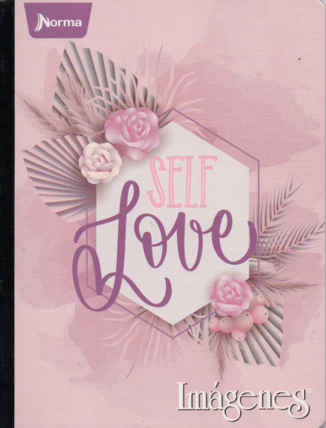 Cuaderno cosido ferrocarril niña x 50 hojas económico Self love