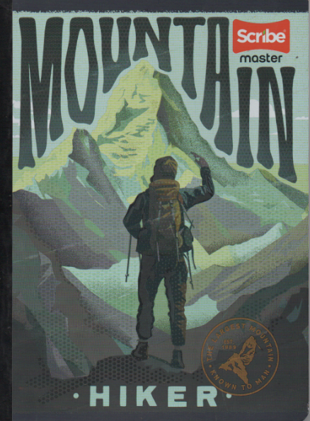 Cuaderno cosido rayado niño x 100 hojas Mountain Hiker