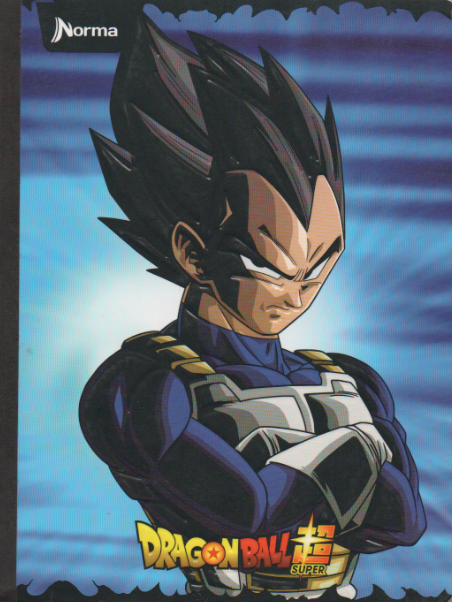 Cuaderno niño cosido cuadriculado 100 hojas Dragon ball