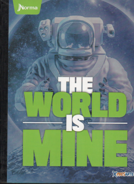 Cuaderno niño cosido ferrocarril 100 hojas The world is mine