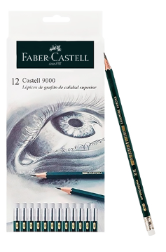 LAPIZ DIBUJO FABER CASTELL X 12 SURTIDO