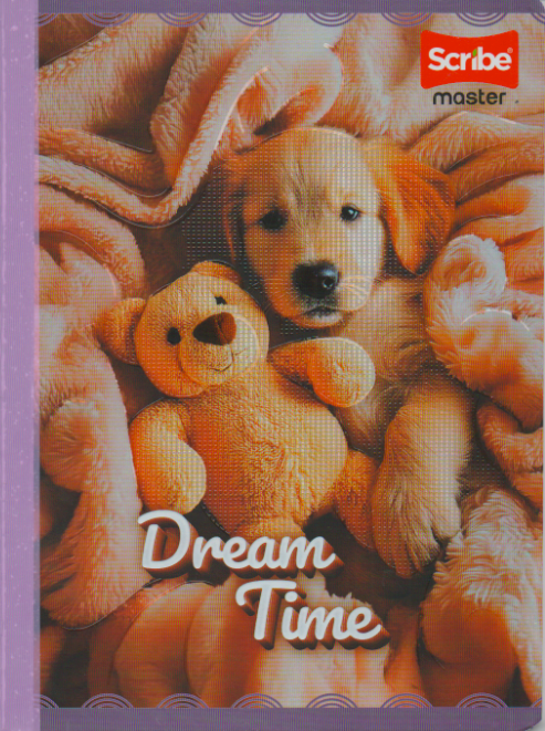 Cuaderno cosido cuadriculado niña x 50 Dream time
