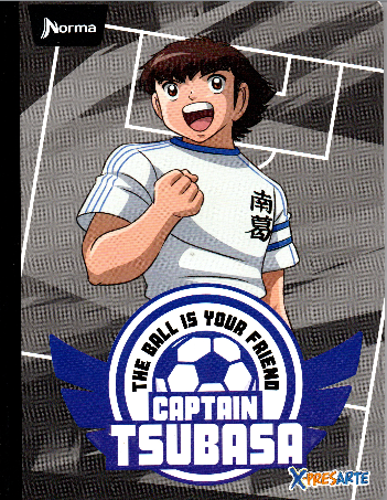 Cuaderno cuadriculado niño 100 hojas 100%  The ball is your friend