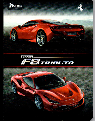 Cuaderno cuadriculado niño 100 hojas F8 tributo