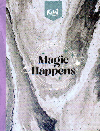Cuaderno niña ferrocarril 100 hojas Magic Happens