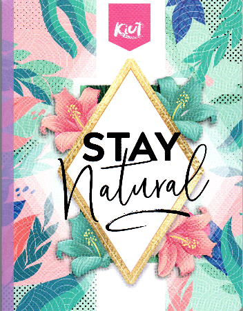 Cuaderno niña ferrocarril 100 hojas Stay Natural