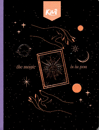 Cuaderno niña ferrocarril 100 hojas The magic is in you
