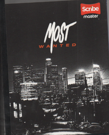 Cuaderno cosido rayado niño x 100 Most wanted