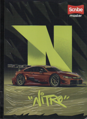 Cuaderno cosido rayado niño x 100 Nitro