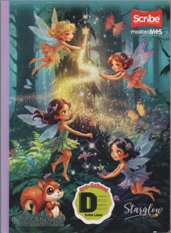 Cuaderno Ferrocarril tipo D 100 hojas Starglow