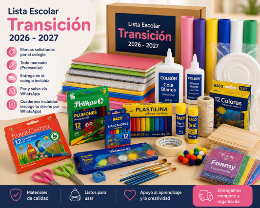 Paquete Colegio Transición