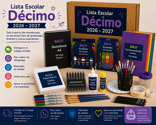 Paquete Colegio Decimo