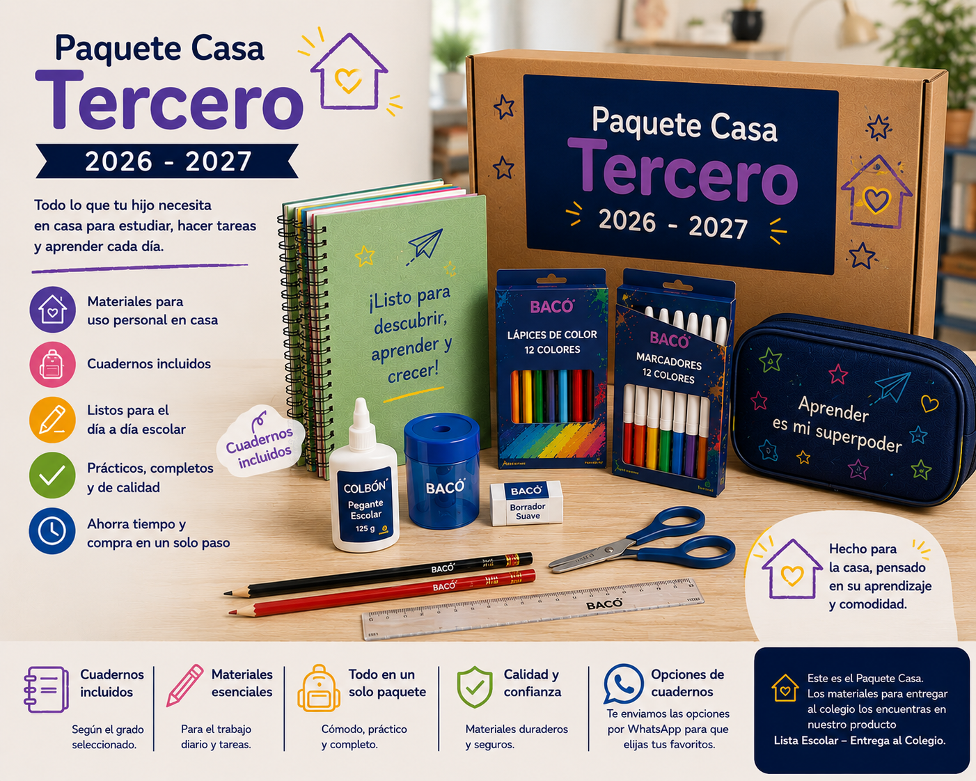 Paquete Casa Tercero