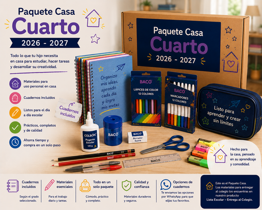 Paquete Casa Cuarto
