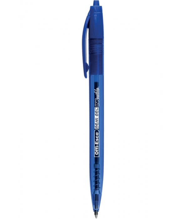Esféro AZUL semi-gel retráctil OE-047 Offiesco