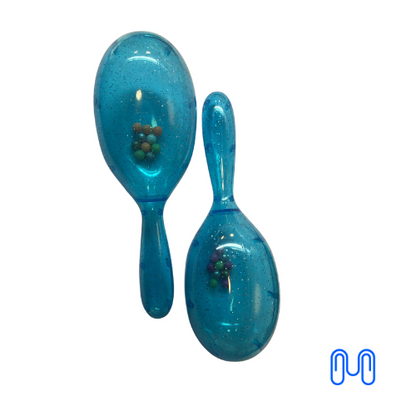 Maracas plásticas