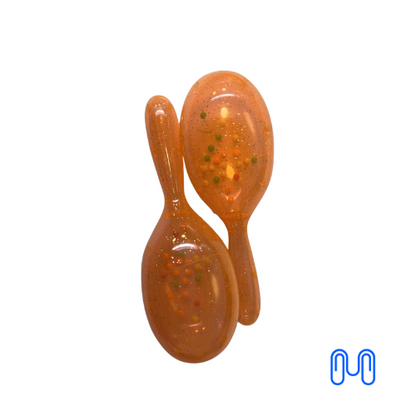 Maracas plásticas