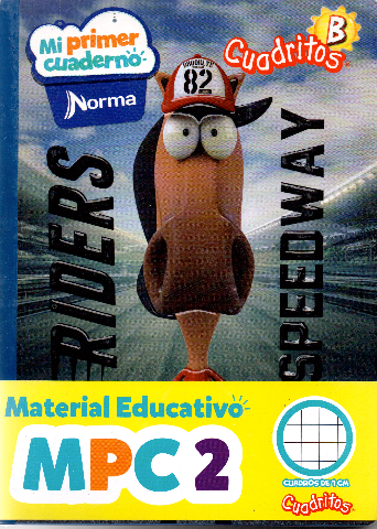 Cuaderno cuadros tipo b niño Norma 100 hojas MPC 2