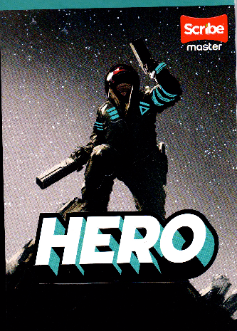 Cuaderno niño cuadriculado 50 hojas HERO