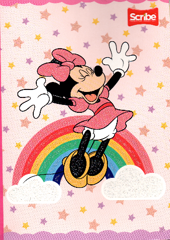 Cuaderno niña cuadriculado 100 hojas MINNIE MOUSE