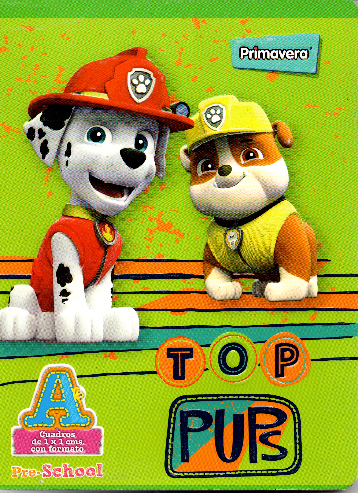 Cuaderno niño cuadritos tipo B 100 hojas PUPS