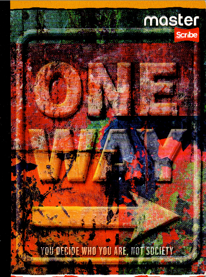 Cuaderno niño ferrocarril 50 hojas ONE WAY