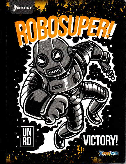 Cuaderno niño RAYADO 50 hojas ROBOSUPER