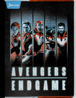 Cuaderno niño RAYADO 50 hojas AVENGERS END GAME