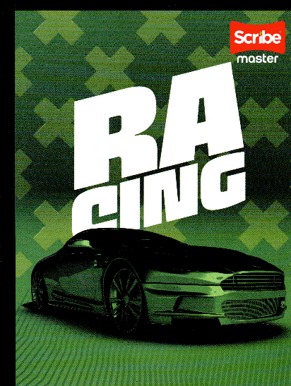 Cuaderno niño cuadriculdo 50 hojas RACING