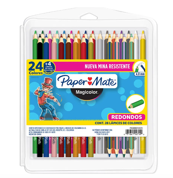 Colores Magicolor x  24 lapices + 4