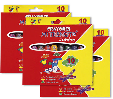 Creyon / Crayon Trensito x 10