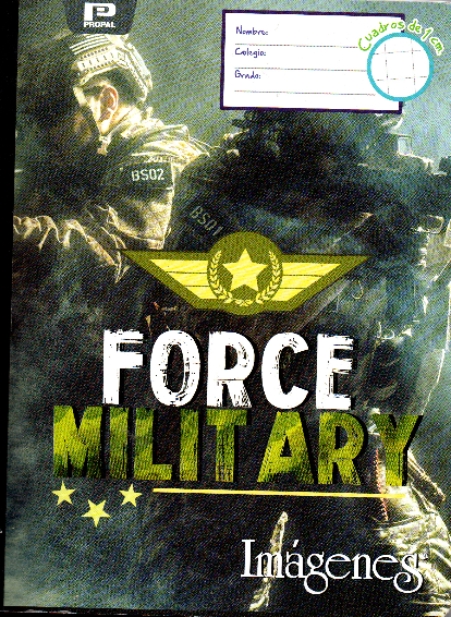 Cuaderno niño cuadritos tipo B 100 hojas FORCE