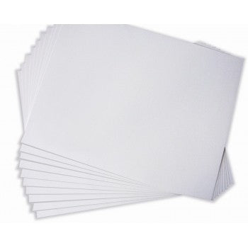 Cartulina blanca 1/8 x 10
