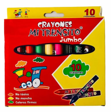 Creyon / Crayon Trensito x 6